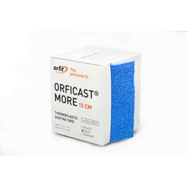 Orfit Orficast More Thermoplastic Tape, 6" Width x 9 ft. Length, Blue, 1 Roll