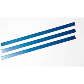 Orfit Precut Strips, Wide, 18" x 4/5" x 1/8", Atomic Blue, 10 Pieces/PK