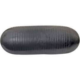 CanDo Inflatable Roller, 28"L x 9" Dia., Black