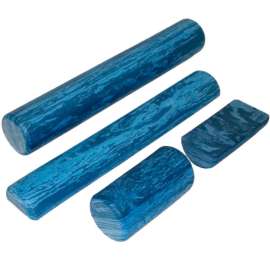 CanDo Heavy Duty EVA Foam Roller, Round, 6" Dia. x 12"L