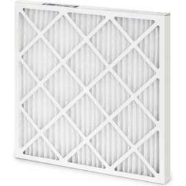 Global Industrial Pleated Air Filter, 16 X 25 X 1", MERV 8, Standard Capacity, Wire Backed