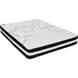 Flash Furniture Capri Comfortable Sleep 10" Hybrid Pocket Spring Mattress In a Box, Full Size