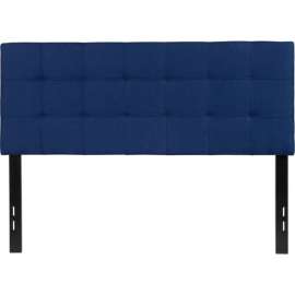 Flash Furniture Bedford Tufted Upholstered Headboard in Navy, Full Size