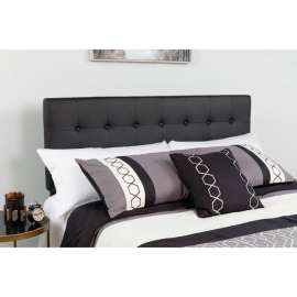 Flash Furniture Lennox Tufted Upholstered Full Size Headboard - Vinyl - Black