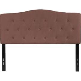 Flash Furniture Cambridge Tufted Upholstered Size Headboard in Camel, Full