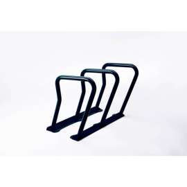 Surf 6 Bike Capacity Steel Bike Rack, Black