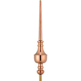 Good Directions 27" Victoria Polished Copper Finial