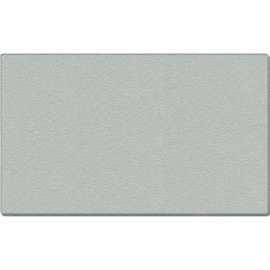 Ghent Bulletin Board - Vinyl - Wrapped Edge - 4' x 5' - Silver