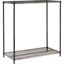 Nexel Shelving Wire Shelving Starter Unit, 36"W x 21"D x 34"H