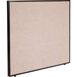 Interion Office Partition Panel, 48-1/4"W x 42"H, Tan