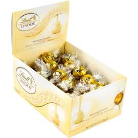 Lindt Truffles White Chocolate, 60 Count