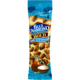 BLUE DIAMOND Almonds Bold Salt 'n Vinegar, 1.5 oz, 12 Count