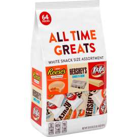 Hershey All Time Greats White Snack Size Assortment, 32.5 Ounce