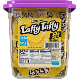 LAFFY TAFFY Banana Tub, 145 Count