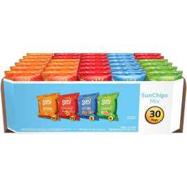 SUNCHIPS Multigrain Chips Variety Mix, 1.5 oz, 30 Count