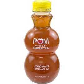 POM Antioxidant Super Tea Pomegranate Lemonade Tea, 12 oz, 6 Count