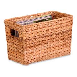 Magazine Banana Leaf Tote Basket