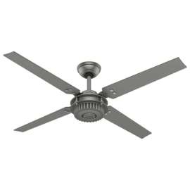 Hunter Fan 54" Chronicle Ceiling Fan with Wall Control 59236 - Matte Silver