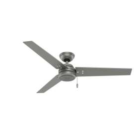 Hunter Fan 52" Cassius Ceiling Fan 59262 - Matte Silver