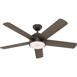 Hunter Fan 54" Romulus-Noble Bronze - 6154 CFM w/ Light Kit