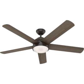 Hunter Fan 60" Romulus-Noble Bronze - 7240 CFM w/ Light Kit