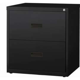 Hirsh Industries HL1000 Series Lateral File 30" Wide 2-Drawer - Black