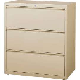Hirsh Industries HL10000 Series Lateral File 36" Wide 3-Drawer - Putty