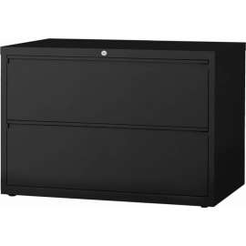 Hirsh Industries HL10000 Series Lateral File 42" Wide 2-Drawer - Black