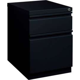Hirsh Industries 20" Deep Mobile Pedestal Box/File - Black