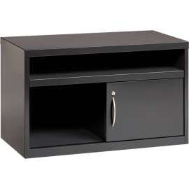 Hirsh Industries Low Credenza with Sliding Door - 36"W - Charcoal