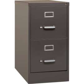 Hirsh Industries 26-1/2" Deep 2-Drawer Letter-Size Vertical File Cabinet - Medium Tone
