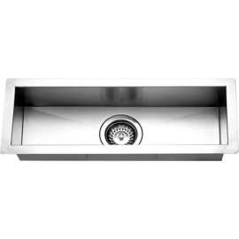 Houzer&reg; CTB-2385 Contempo Trough Series Undermount Stainless Steel Bar/Prep Sink