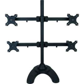 TygerClaw LCD6004 Quad-Arm Desk Monitor Mount, Black