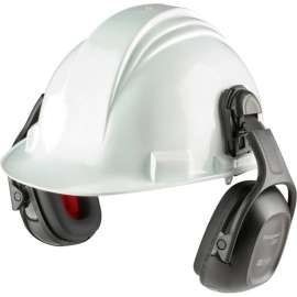 Honeywell Verishield Hard Hat Mounted Ear Muff, Dieletric, 25 dB, Black