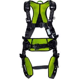 Miller H700 Construction Comfort Harness, Tongue Buckle, Back & Side D-Ring, L/XL