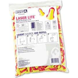Howard Leight Laser Lite LL-LS4-REFILL Dispenser Refill, T-Shape, 200 Pair