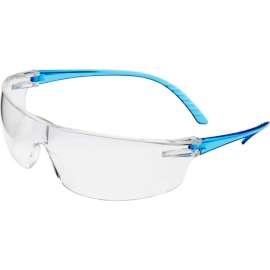 Uvex SVP205 Safety Glasses, Blue Frame, Clear Lens