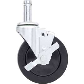 Metro 5 Rubber Caster W/Brake