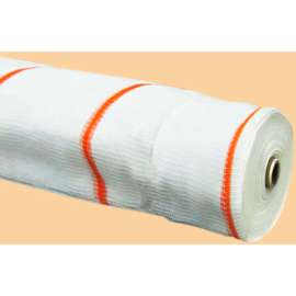 BOEN SN-20018 Fire Resistant Safety Netting, 8.6 Ft. x 150 Ft., White, 1 Roll