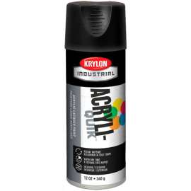 Krylon (5-Ball) Interior-Exterior Paint Ultra-Flat Black - K01602A07