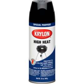Krylon High Heat Paint Black - K01618000/ K01618777