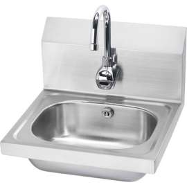 Krowne HS-11 16" Wide Hand Sink with Electronic Faucet, Electronic Sensor