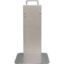 Global Industrial Counter Top Display Stand for Global Hand Soap/Sanitizer Dispensers - Silver
