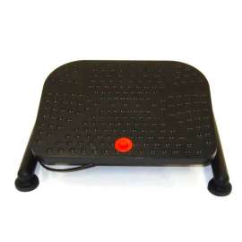 ShopSol Footrest with Pneumatic Height Adjustment - Black