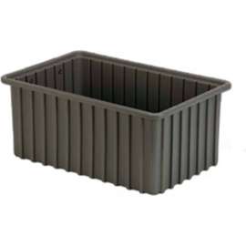 LEWISBins Divider Box DC2070 16-1/2" x 10-7/8" x 7", Gray