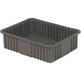 LEWISBins Divider Box NDC3060 22-3/8" x 17-3/8" x 6", Gray