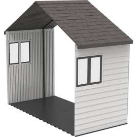 60" Expansion Kit With 2 Windows For 11' Lifetime Sheds