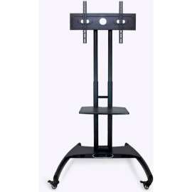 Luxor Adjustable Height LCD/LED TV Stand For 40"- 60" TVs, Black
