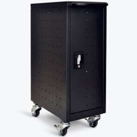 Luxor Mobile Tablet/Chromebook Charging Cart For 16 Devices, 12"W x 23-1/4"D x 34"H