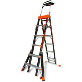 Little Giant Fiberglass SelectStep Step Ladder W/ Airdeck, 6-10' Type 1AA - 15131-920